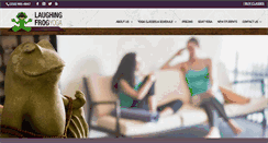 Desktop Screenshot of laughingfrogyoga.com